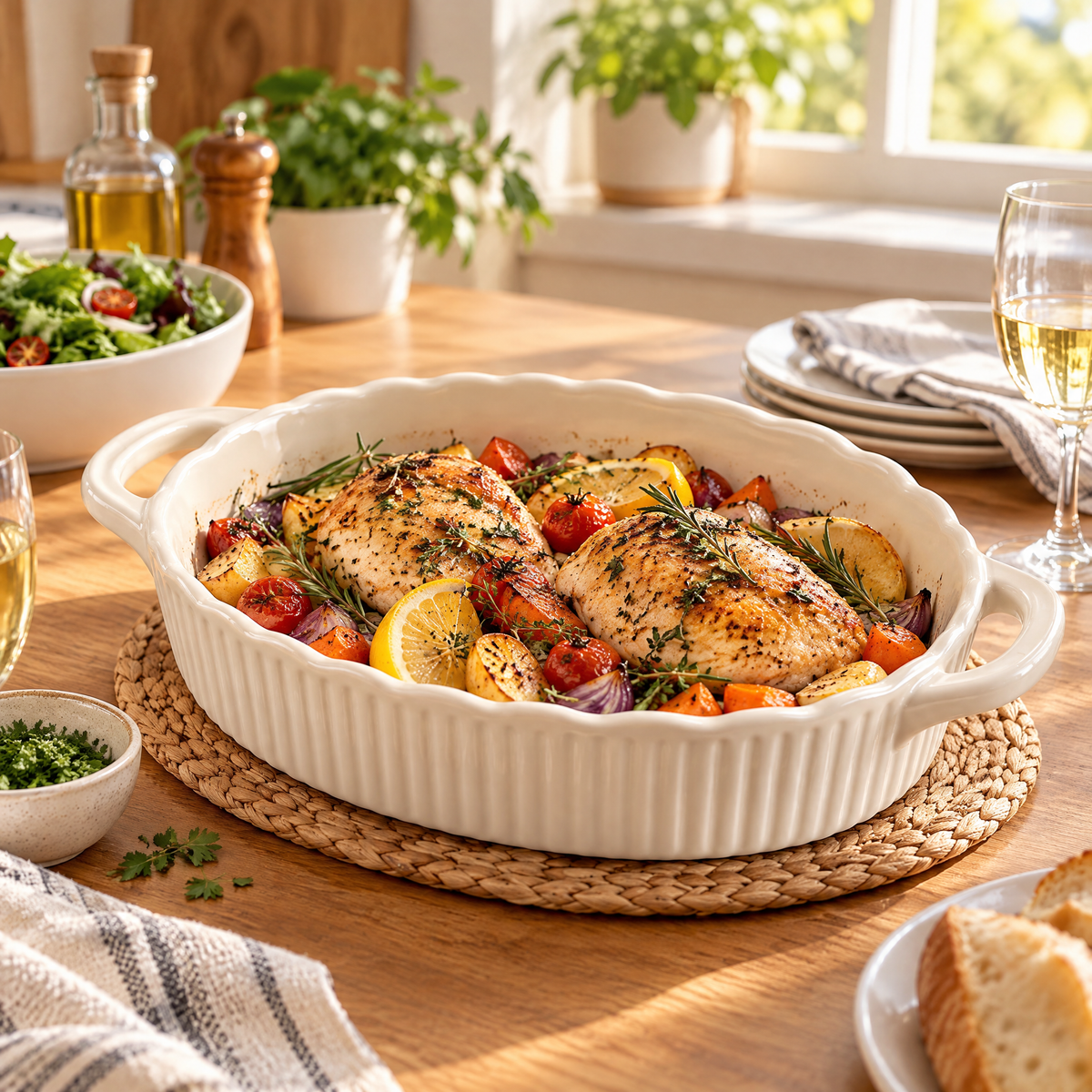 Zarabino™ Scalloped Baking Dish