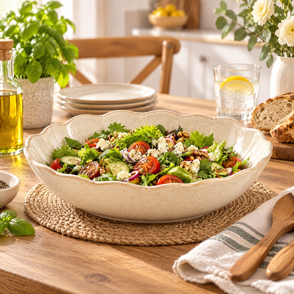 Zarabino™ Scalloped Pasta Bowl