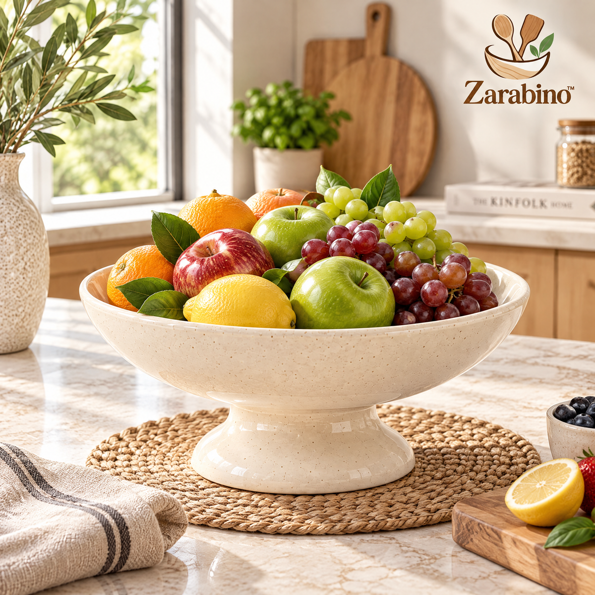 Zarabino™ Pedestal Fruit Bowl
