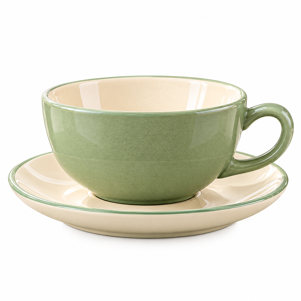 Zarabino™ Sage Teacup & Saucer