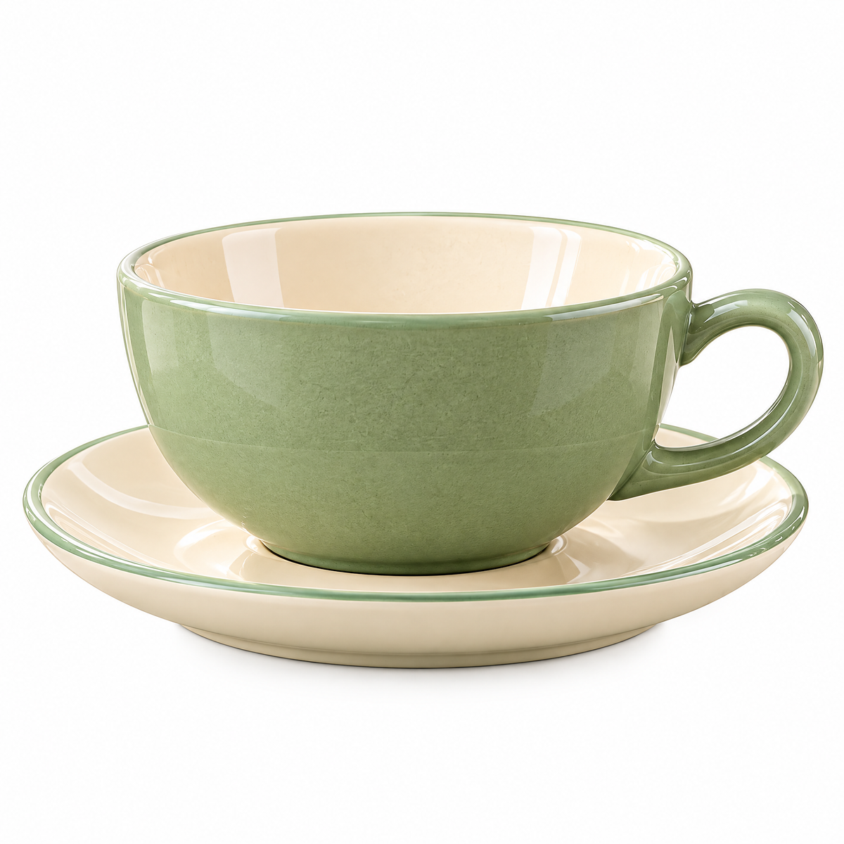 Zarabino™ Sage Teacup & Saucer