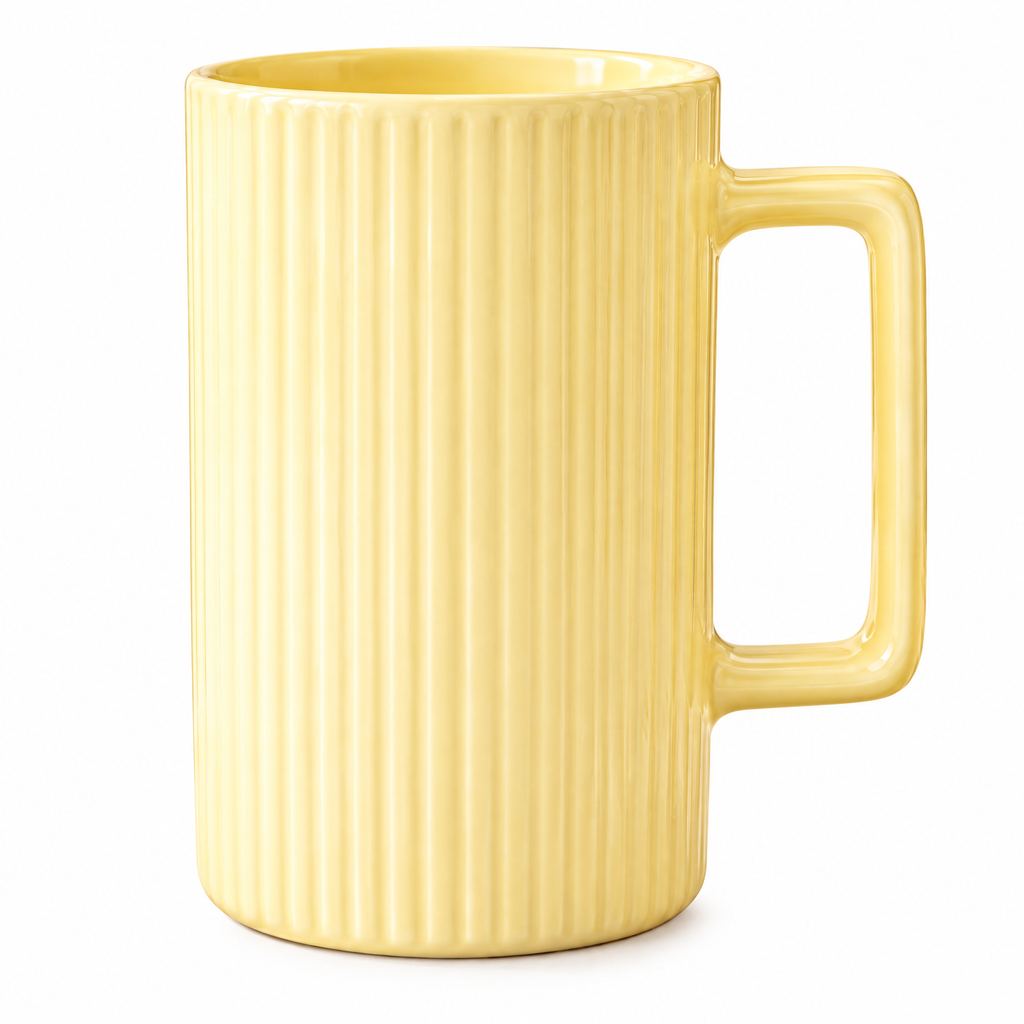 Zarabino™ Butter Yellow Latte Mug